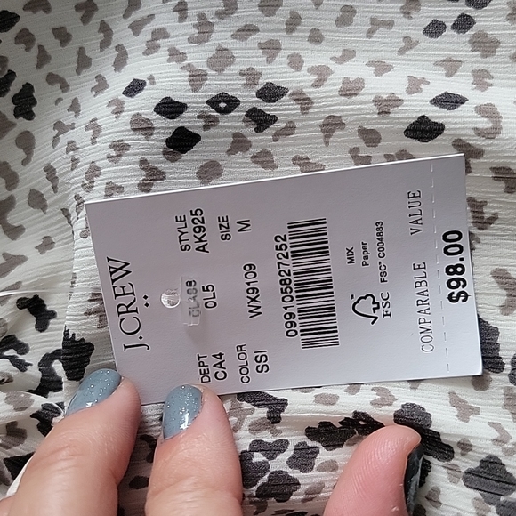 J.Crew Animal print dress - Picture 4 of 4